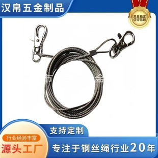Led Lighting Fixtures Safety Rope Lighting Sling Stainless Steel Lanyard Safety Anti-Theft Steel Wire Hanging Wire Supplied by the Manufacturer