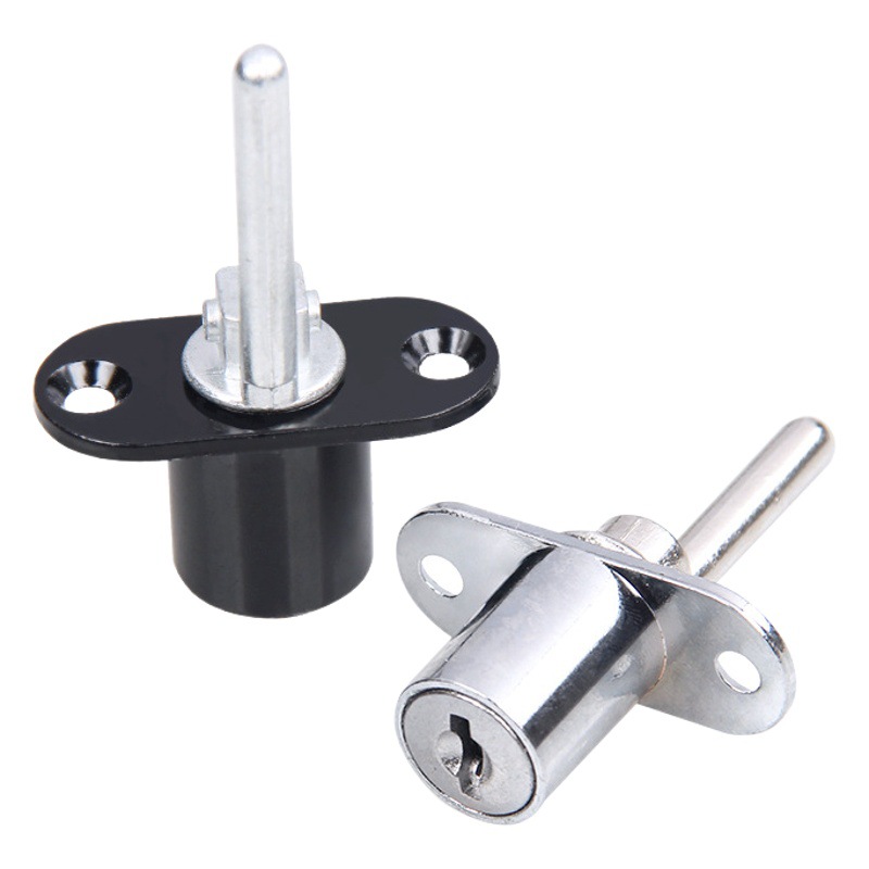 Escritorio tres enclavamiento triple cajón cerradura cabeza archivo gabinete cerradura una cerradura tres cajón bloqueo cilindro de la cerradura giratoria