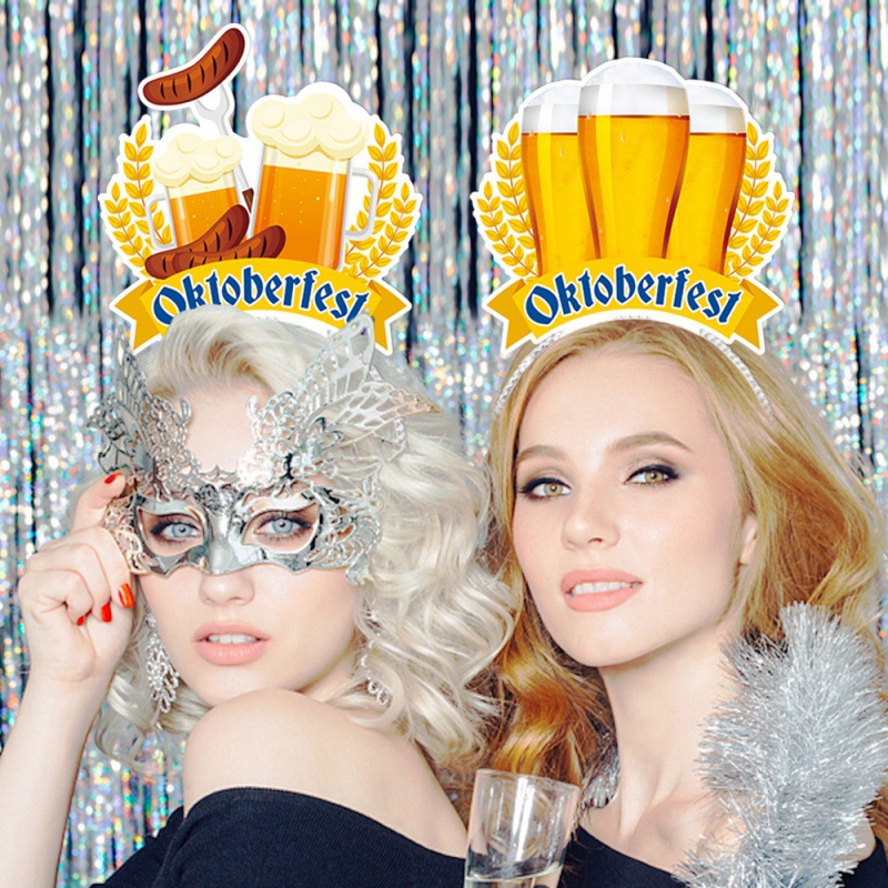 Diadema de decoración de fiesta Oktoberfest accesorios de fotografía Diadema de decoración fotográfica del Oktoberfest de octubre alemán