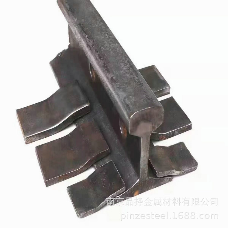 永洋轨道钢批发 10-20吨行车 45MN起重机电厂运煤支线道轨120kg/m