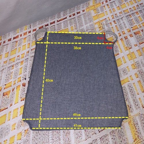 444Z wholesale modern simple Y-shaped back chair cushion imitation cotton and linen removable and washable Chinese-style y chair high density sponge