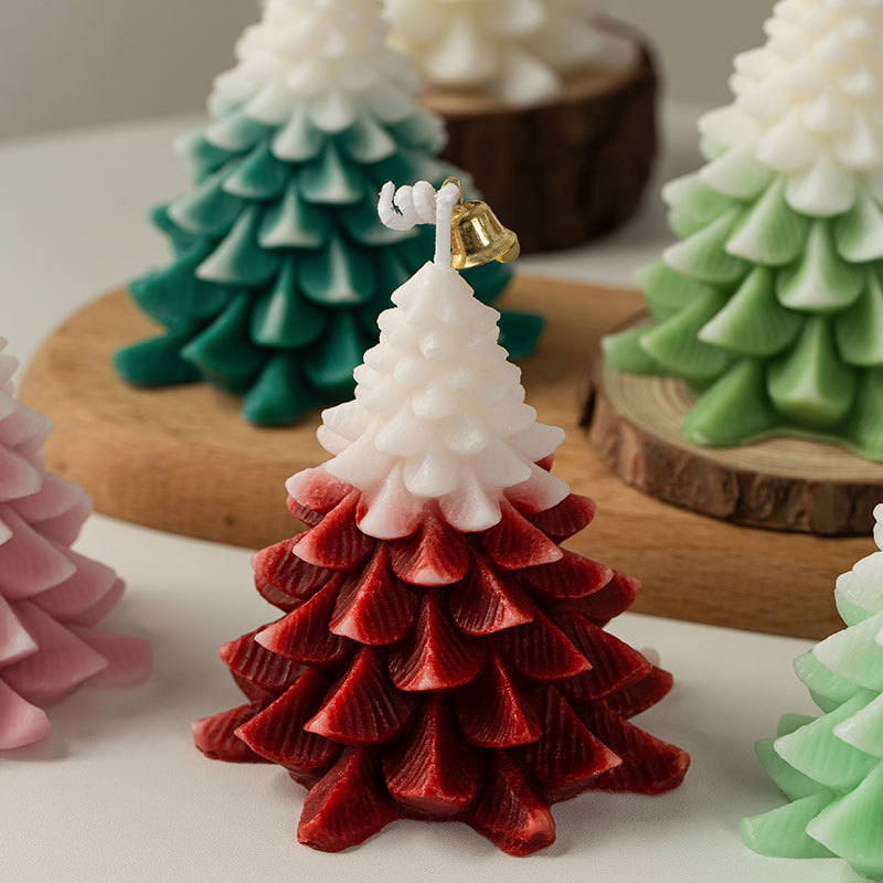 クリスマスツリーアロマキャンドルオーナメントフレグランスお土産クリエイティブギフトボックスクリスマスギフト誕生日家の装飾|undefined