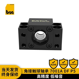 轴承座;导轨;螺母