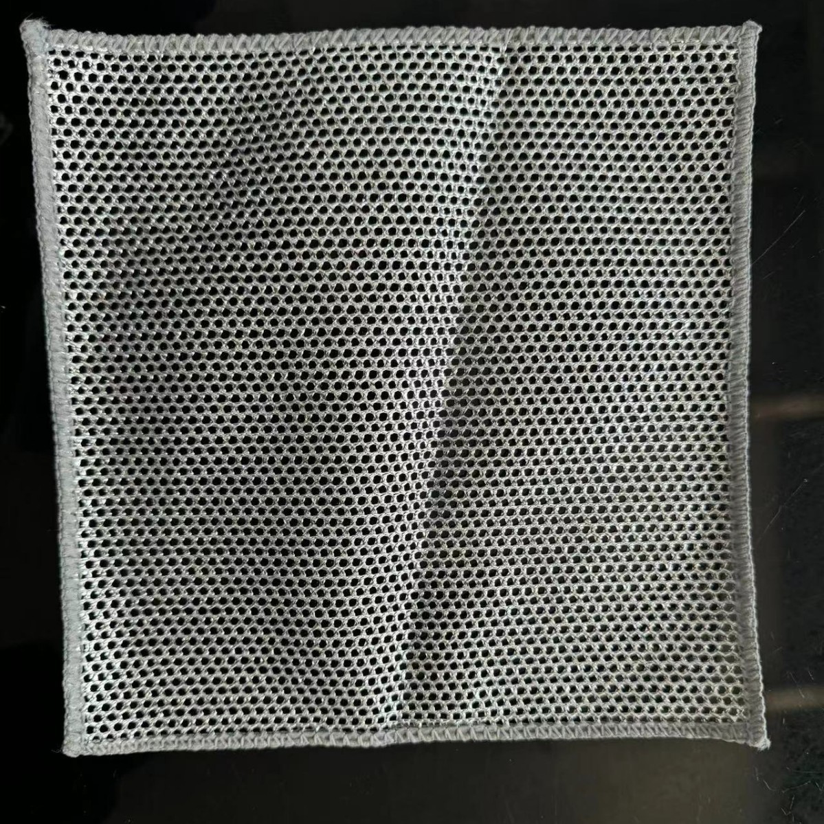 Alambre de acero plato paño limpieza metal trapo malla antiadherente aceite plata alambre trapo cocina lavavajillas olla guantes de limpieza