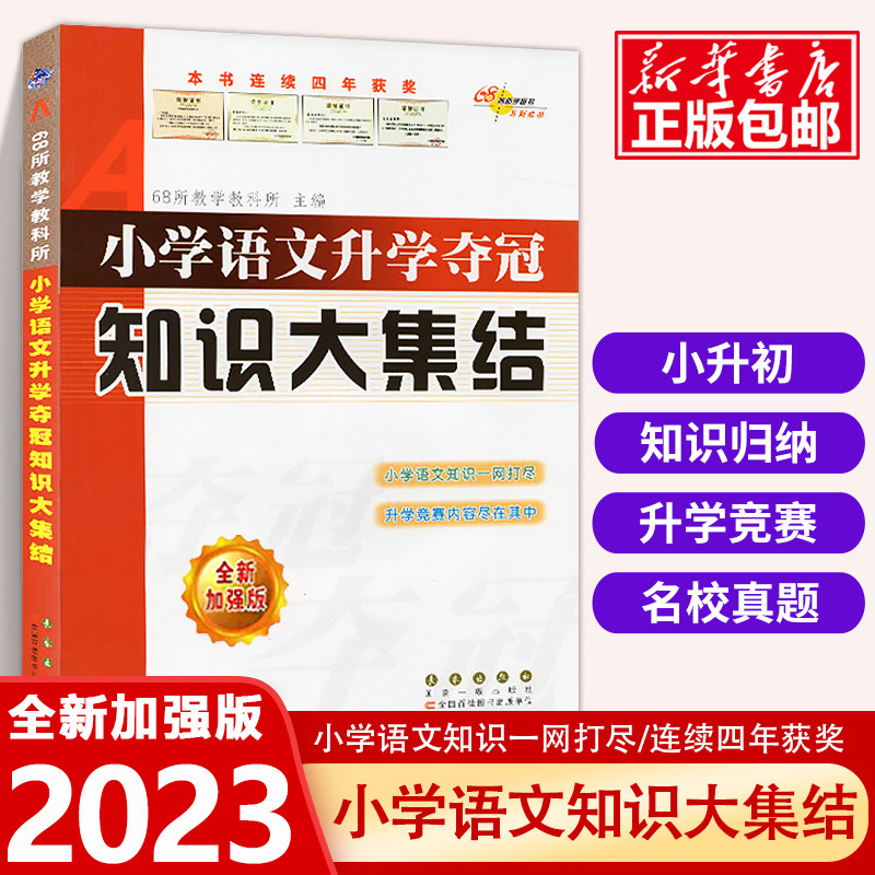 小升初知识大集结小学语文升学夺冠基础重点知识大全通用版小学生