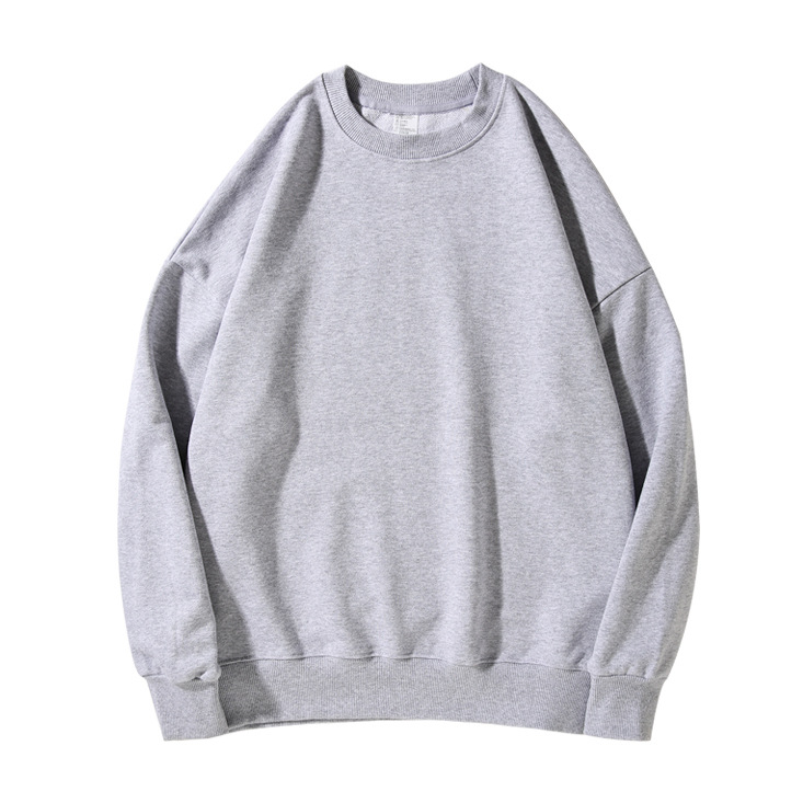 380g 라운드넥 - 다크 그레이