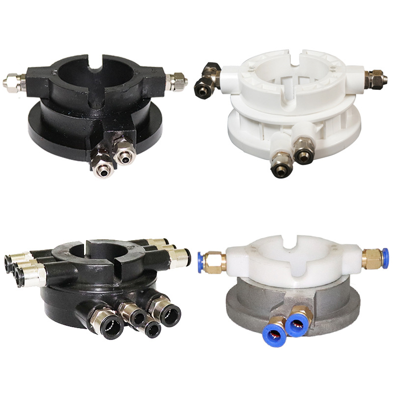 Desmontaje y montaje de neumáticos cambiador de neumáticos accesorios de válvula de guía de aire unen balanshi máquina de desmantelamiento de neumáticos de alta calidad blanco giratorio con válvula de aire