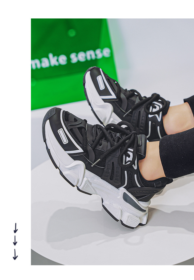 Herren 2024 neue Herbsthöhe zunehmende lässige Sport Jugend Mesh vielseitig dicke Sohle Papa trendige Schuhe_voghion.com