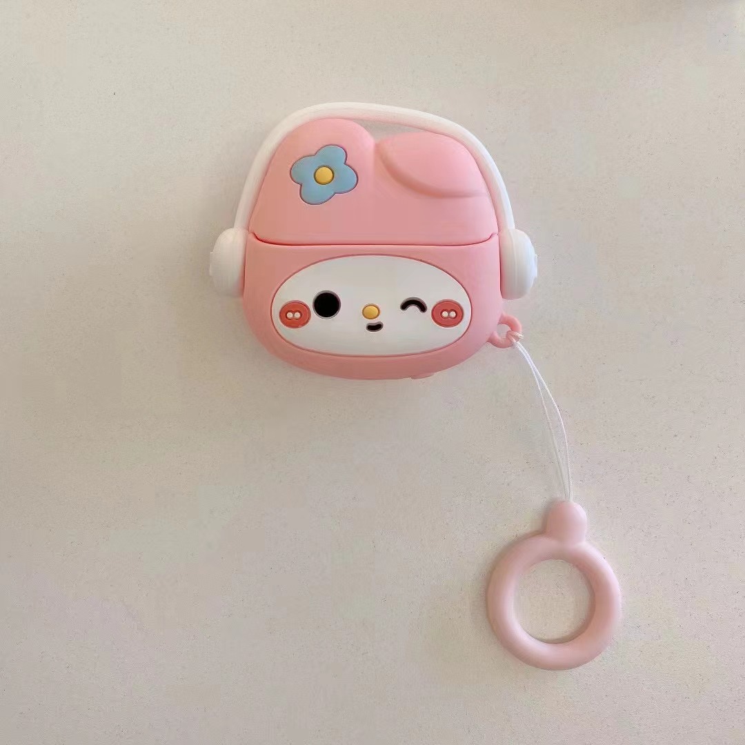 Aplicable Samsung Buds 3pro funda protectora para auriculares Bluetooth inalámbricos silicona tridimensional personalidad de dibujos animados buds3 en stock