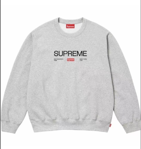 24FW Arc Crewneck Hooded Sweatshirt美式街头潮牌字母刺绣卫衣|undefined