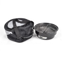 小号迷你圆形烧烤架冰包烧烤炉冰袋BBQ便携保温包工具全套