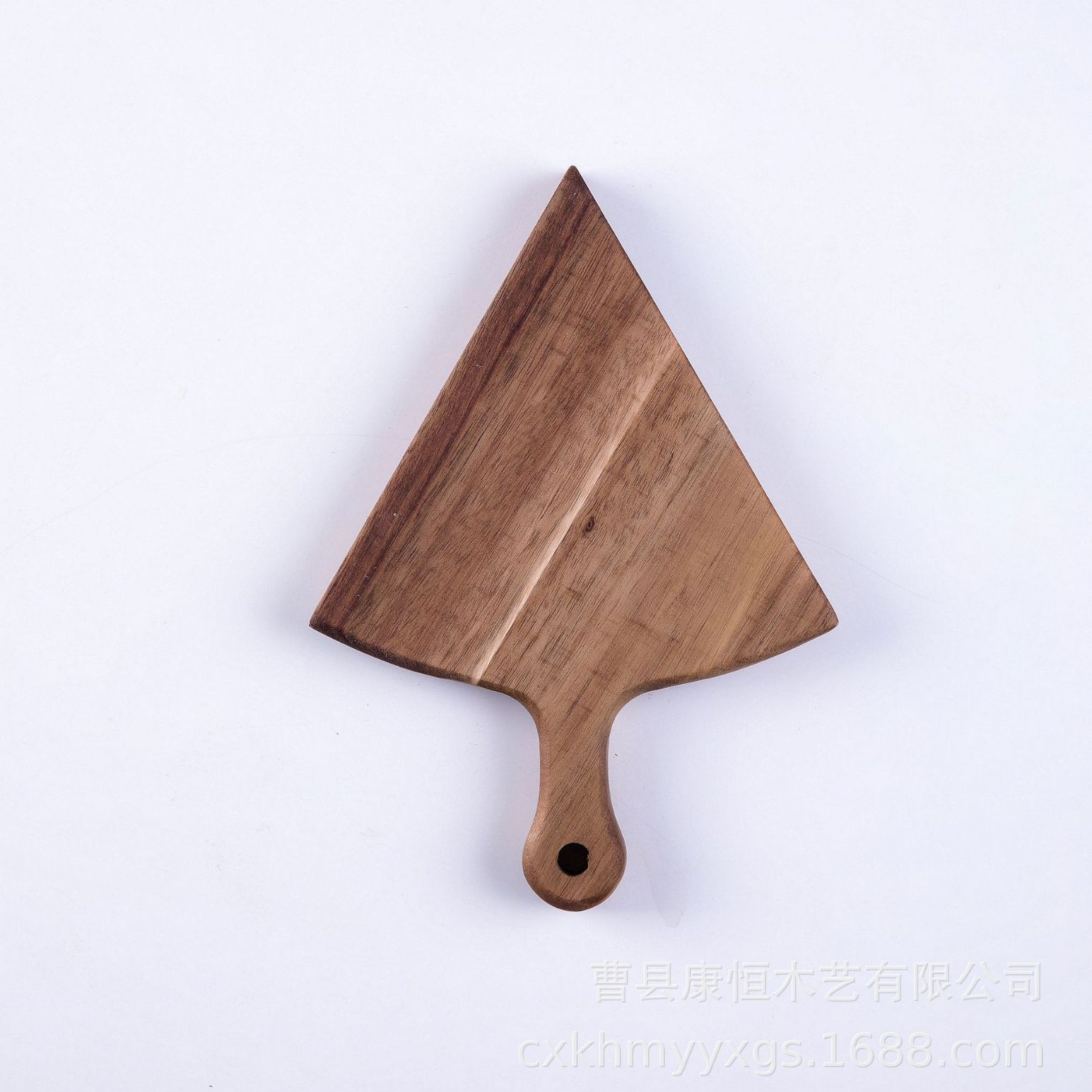 Acacia madera creativa para el hogar, bandeja de pizza irregular, bandeja de filete de forma especial, bandeja de madera dividida