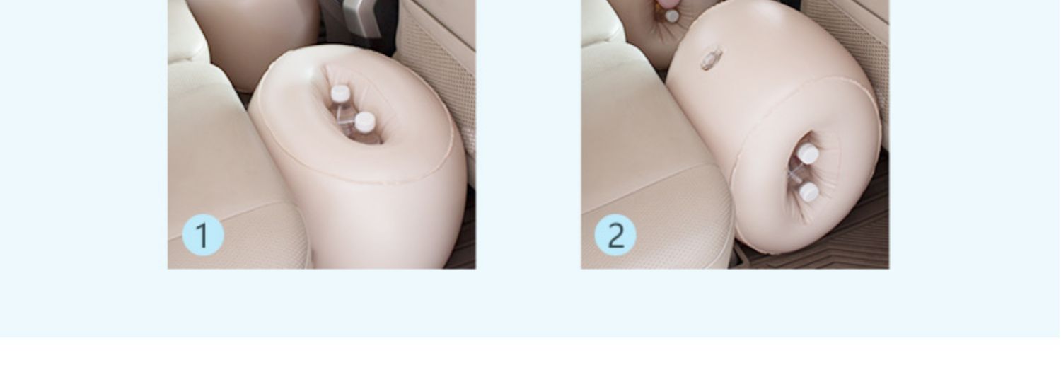 Car inflatable bed, car air mattress, car back seat sleeping pad, car mattress for children sleeping, in-car travel mattress