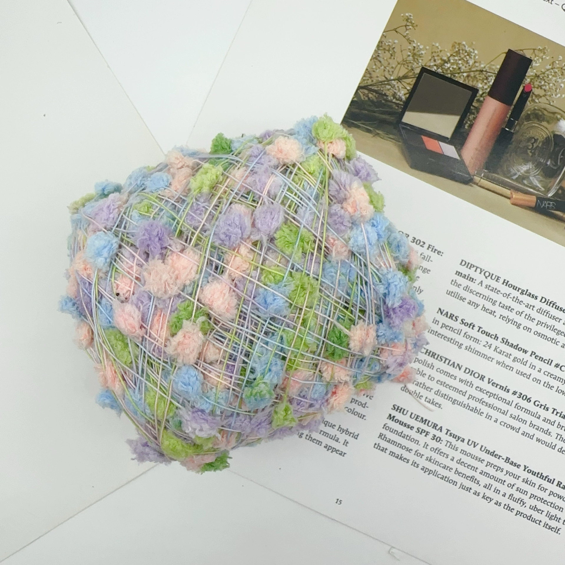 Рукодельная пряжа для настольного тенниса, шарф, 30 г, DIY