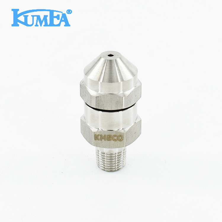 窄角实心锥喷嘴小角度喷头可拆卸分体式清洗喷嘴不锈钢冷却喷嘴