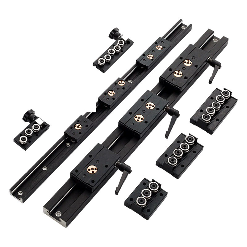 Встроенный двухосный линейный направляющий рельс SGR10 15 20 25 фиксирующий слайдер роликовый направляющий рельс скользящая платформа