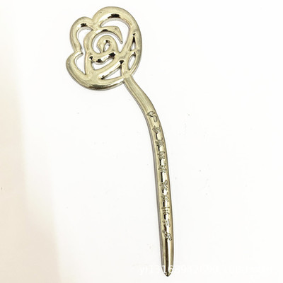 3D立体松枝造型不锈钢搅拌棒 酒吧调酒搅拌器 咖啡长杆搅拌棒