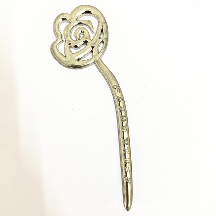 3D立体松枝造型不锈钢搅拌棒 酒吧调酒搅拌器 咖啡长杆搅拌棒