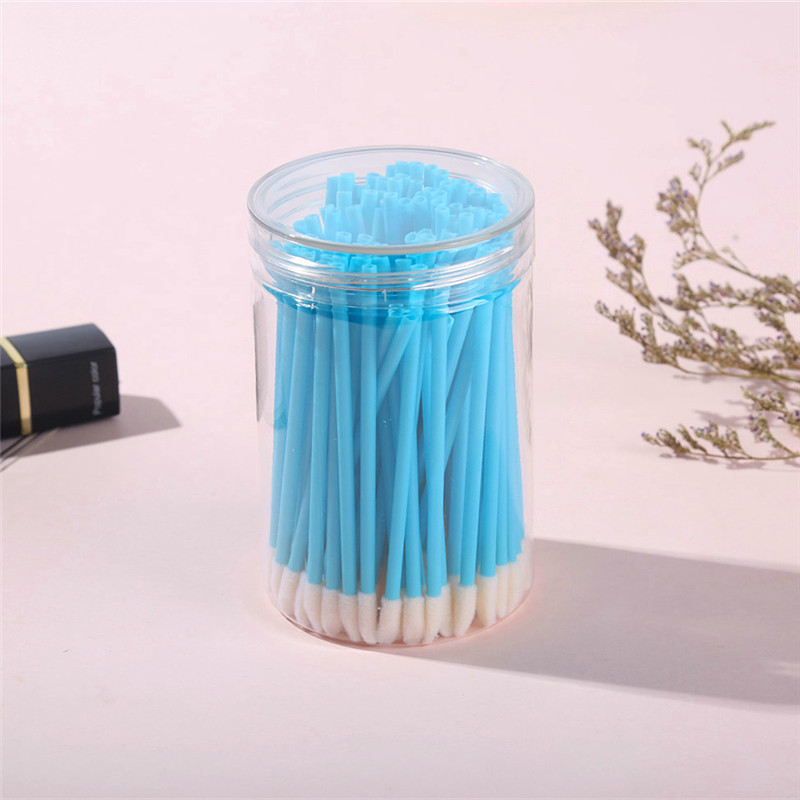100 blue barrels