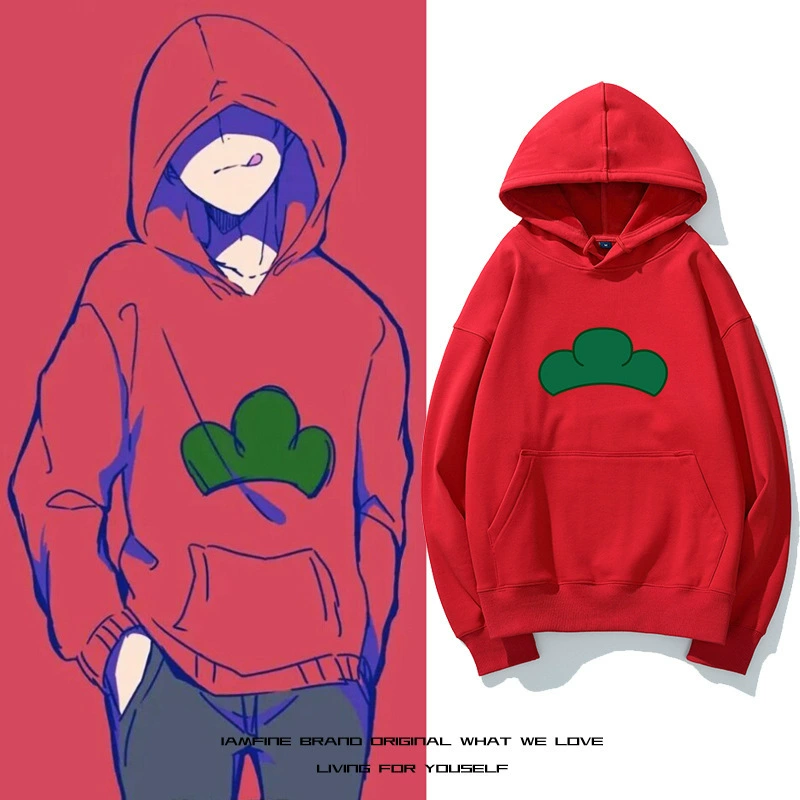 Мужской свитер Mr. Arson с капюшоном из 14 сосен, одежда, двухмерное анимационное пальто, трансграничное