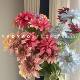 4 Head Yan Xi Dahlia artificial flower indoor wedding project fake flower dining table living room ornaments photography props silk flower