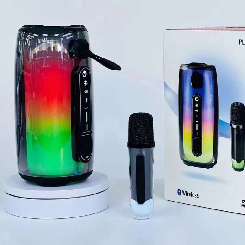 七色の脈動7ブルートゥーススピーカーpulse 7無線携帯型オーディオ360度雰囲気ランプk歌付麦|undefined