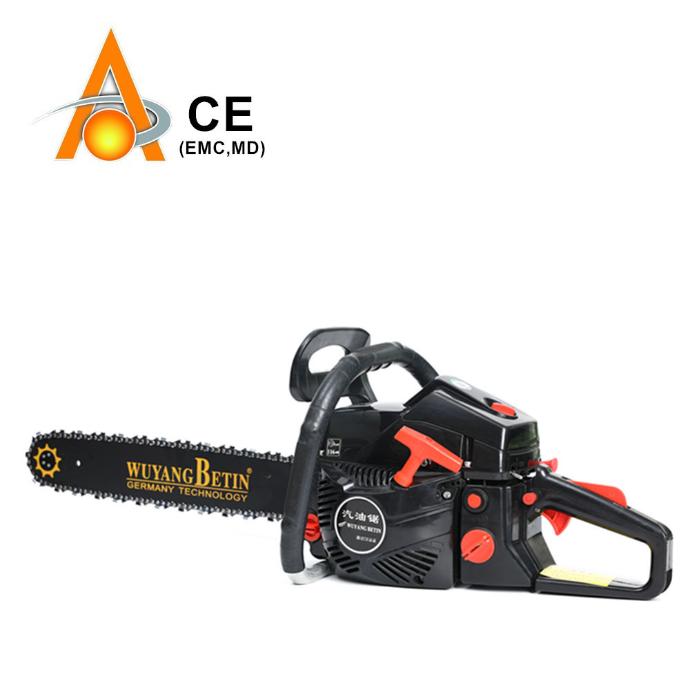 跨境批发5800油锯伐木锯家用二冲程大功率大马力省油汽油锯砍树机