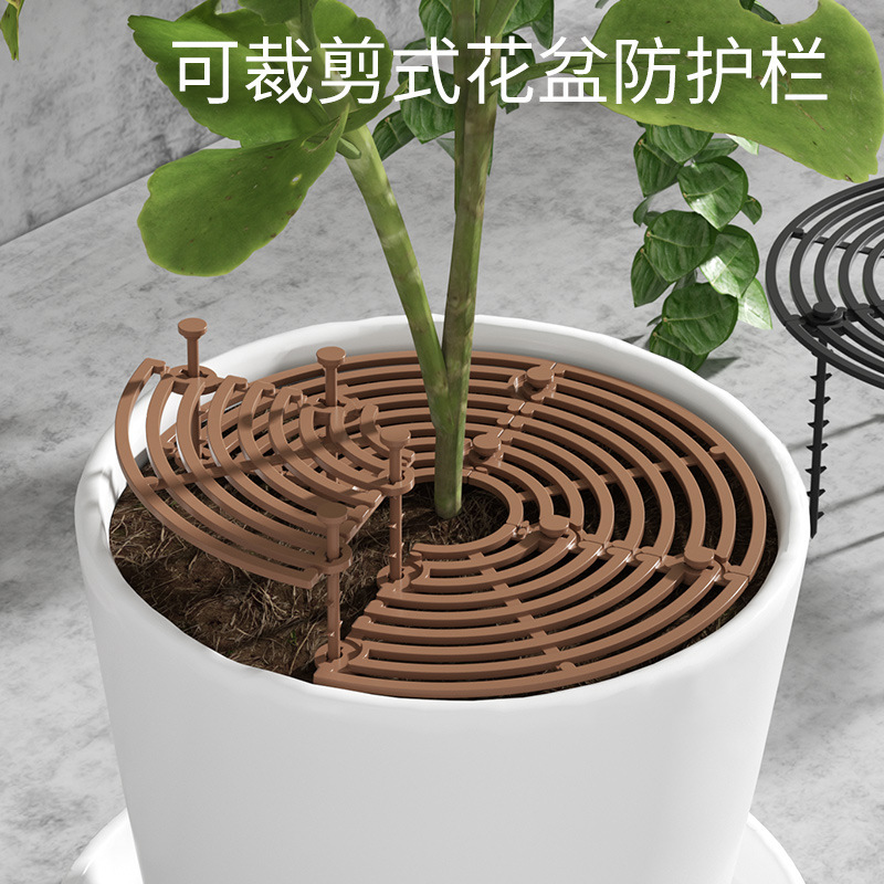 2024 Protective Flower Pot Guard Against Cats and Dogs, Prevents Baby from Overturning, Children's Anti-Spill Protective Hollow Cover 2024 Protective Flower Pot Guard Against Cats and Dogs, Prevents Baby from Overturning, Children's Anti-Spill Protective Hollow Cover