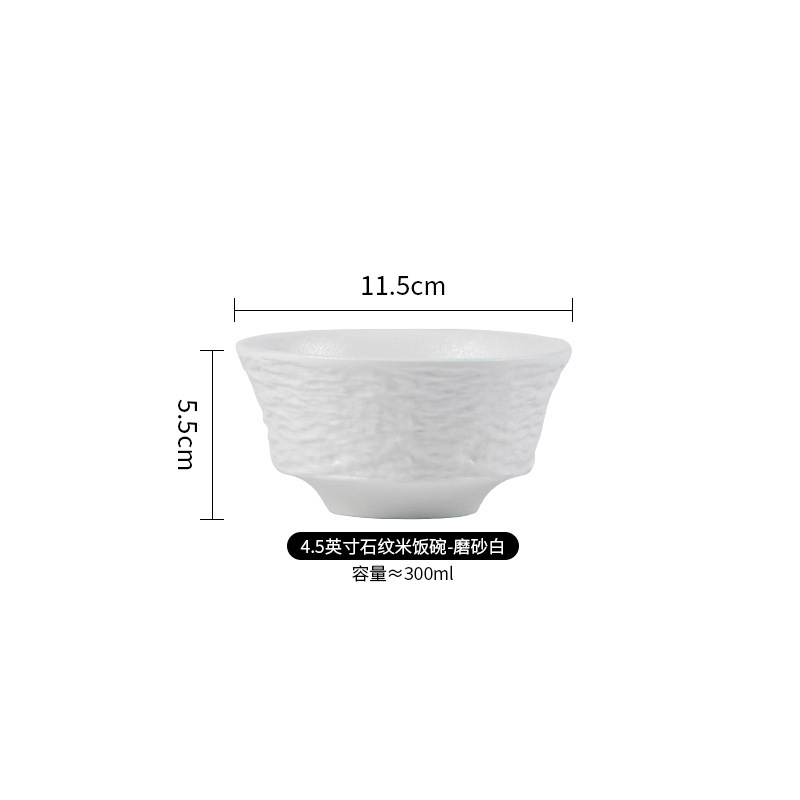 Vajilla de Chaozhou con diseño de piedra, cuencos de alto valor estético, juego de cuencos y platos de cerámica de lujo para el hogar, cuencos para arroz, platos para bistec, platos para pescado estilo occidental.