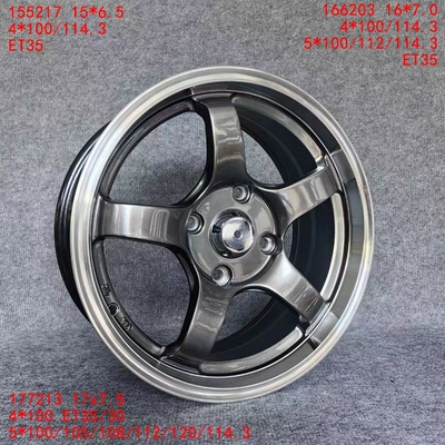 modified wheels for | Hub - 14x55j-et37-high-gloss-black-gt-model-155217