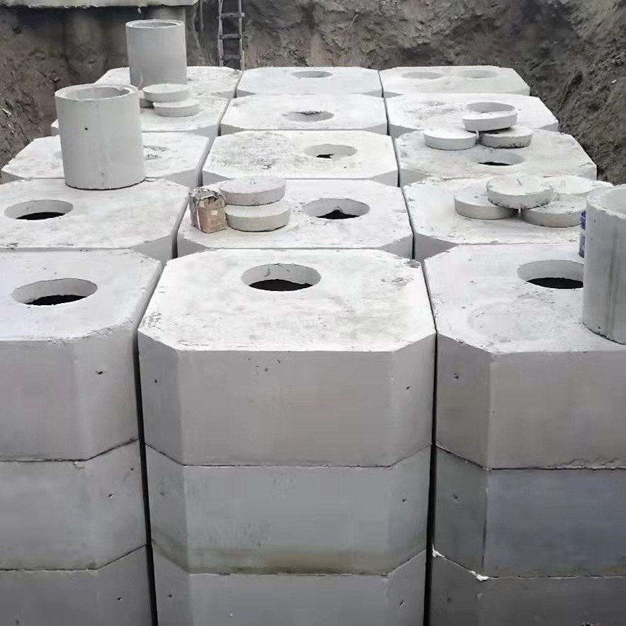 厂家钢筋混凝土化粪池水泥隔油池 蓄水池安装深化雨污水改造