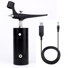Model spray gun small spray paint rechargeable mini air pump portable set pigment coloring mark airbrush beauty single pump