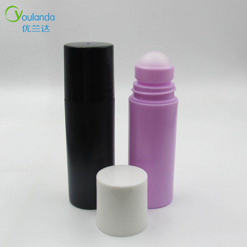 100ml滚珠瓶塑料走珠瓶止汗露香体管除臭液药材PP滚珠瓶分包装瓶