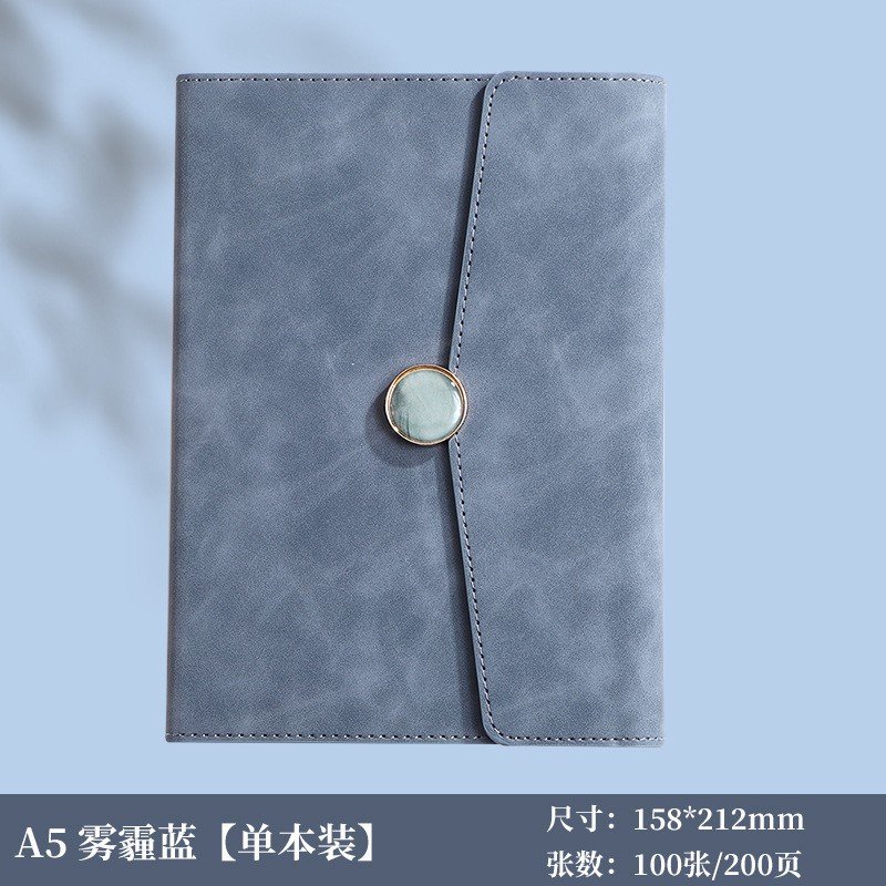 2025年新款a5笔记本定制logo加厚会议记录本记事本商务会议记录本|undefined