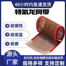 特氟龙输送带耐高温铁氟龙网格食品级传送带uv机隧道炉烘干机网带