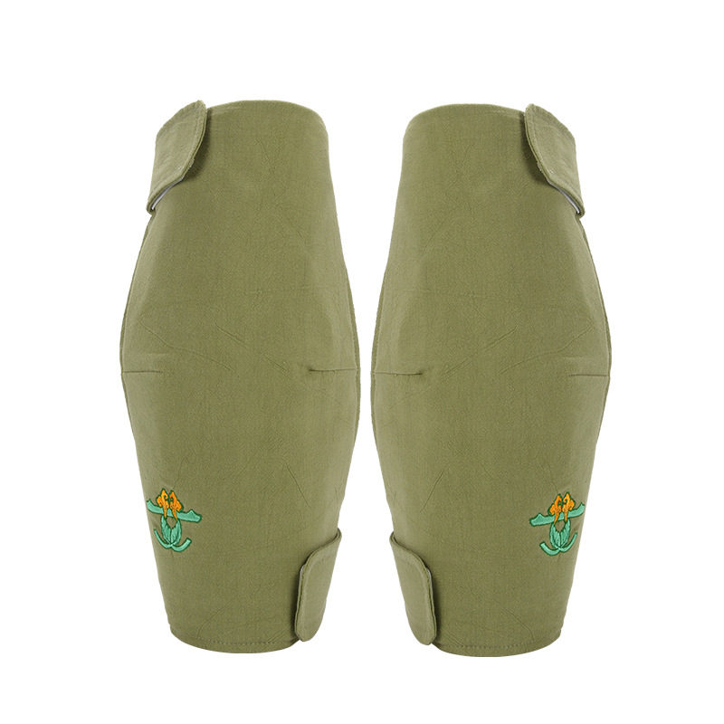 Electric Heated Moxa Knee Wrap Ai Rong 艾绒 Warm Compress Knee Support with Adjustable Temperature Stainless Steel Moxibustion Box preparation