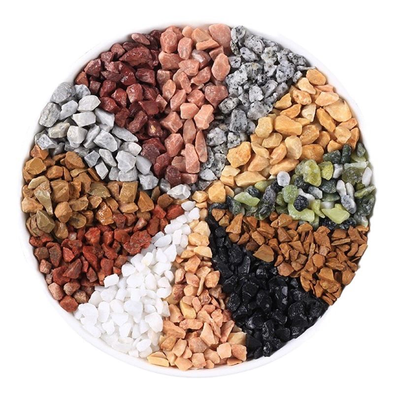 Цветной каменный заполнитель (гравий) для терраццо-полов, используется для обработки и очистки терраццо-камня, специальный материал для стеновых поверхностей из терраццо.