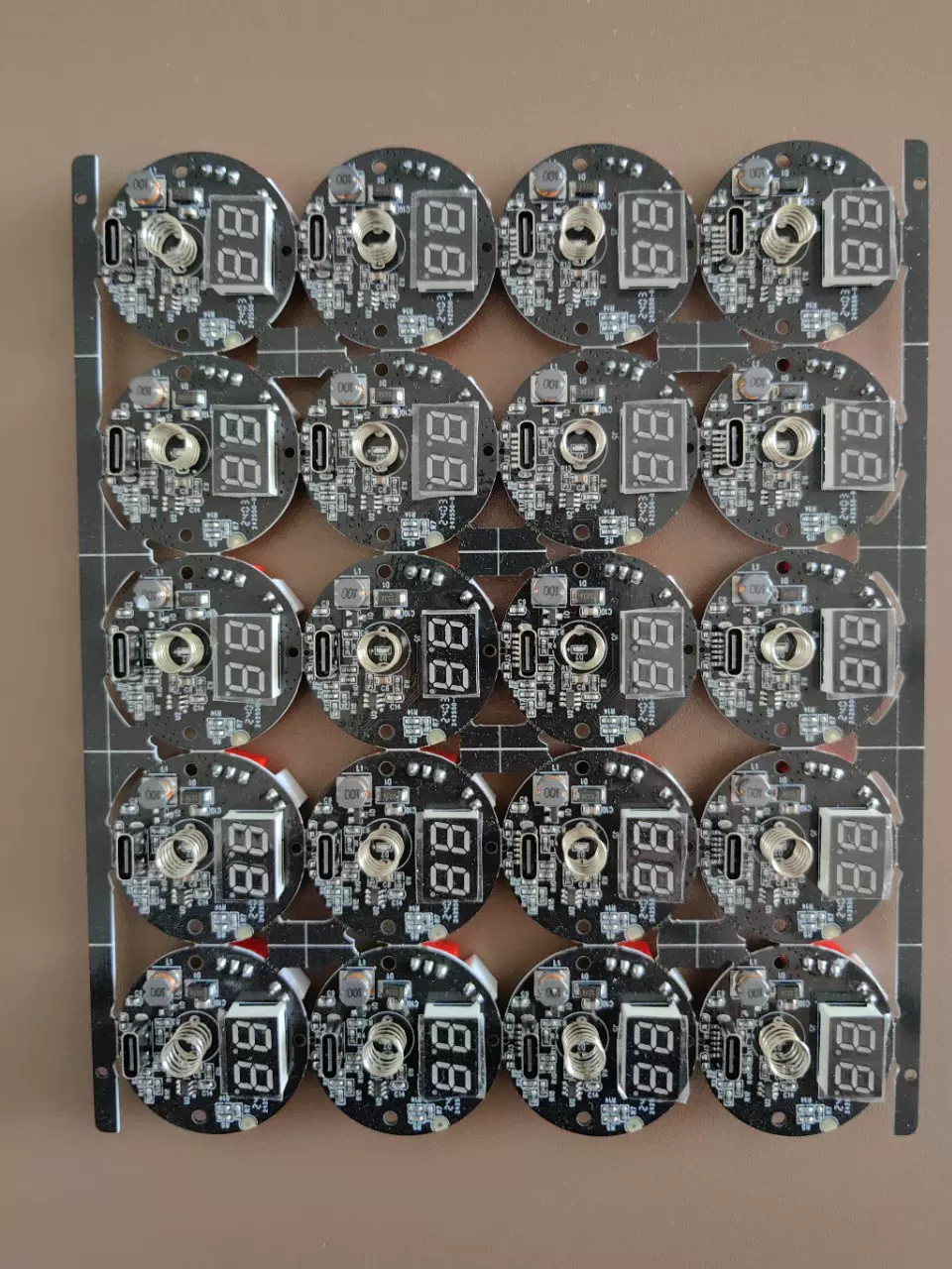 筋膜枪通用款线路板液晶款数显触摸款PCBA