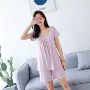 夏季外穿短袖薄款家居服