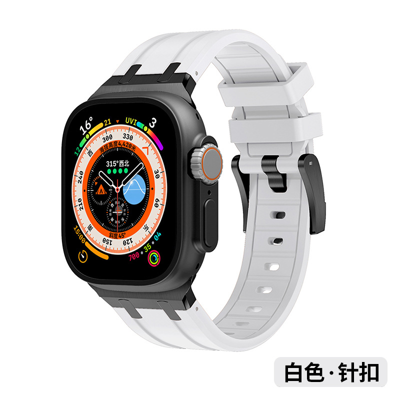 Para Apple iwatch Ultar Apple pulsera s987654 pulsera líquida pulsera de silicona pulsera S11