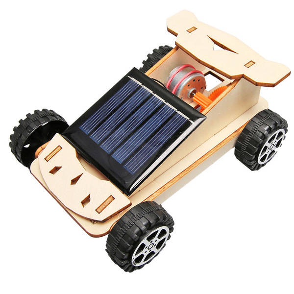 Toy solar-powered for experiments