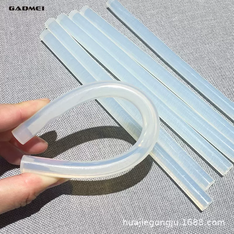 胶枪热熔胶棒透明胶条批发高粘热熔胶胶棒eva热溶胶条7mm热容胶棒