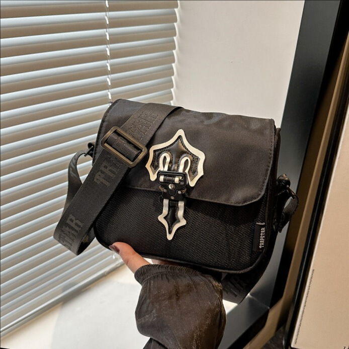 Cross-Border Women's Shoulder Bag 2026 New Oxford Cloth Small Bag Men's Crossbody Bag European and American Messenger Bag Tote Bag