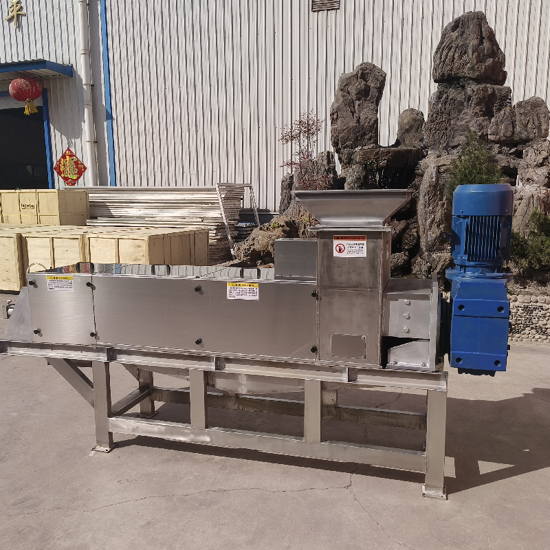 高粱杆青储挤压脱水压榨机 果蔬垃圾粉碎脱水设备菜叶脱水机