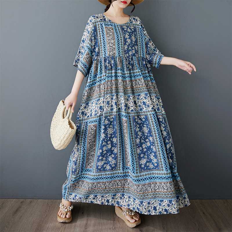  夏  F 大きいサイズ ワンピース