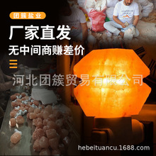 批发盐灯 喜马拉雅水晶盐灯 小夜灯 双层塔壁灯 各国插头均有认证