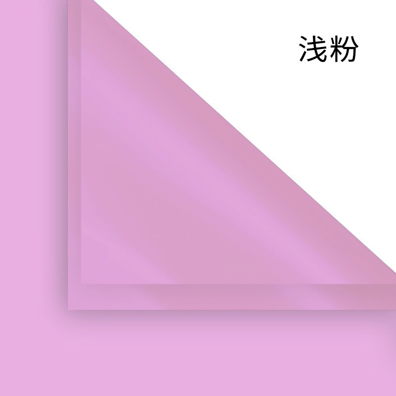 Nuevo papel de embalaje de luz dorada mágica de dos colores de doble cara impermeable papel de regalo de flores de Navidad en stock