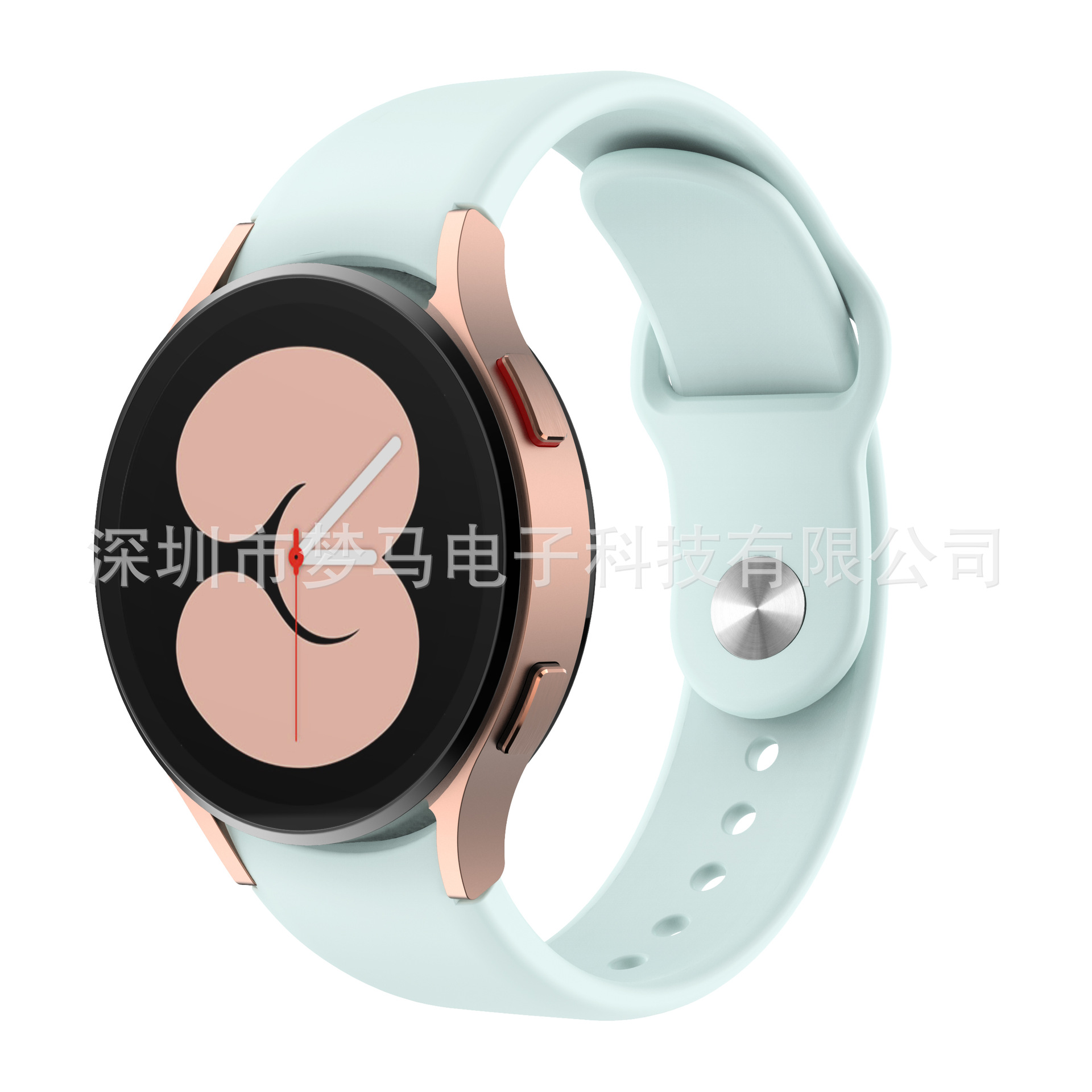 Correa de silicona con hebilla inversa para Samsung Galaxy Watch7, compatible con Watch56classic, correa con hebilla Nike