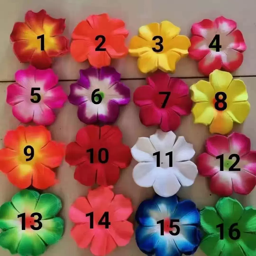 阿娟殡葬用品批发销售木棉花布花片 绢花 仿真花花圈材料现货批发