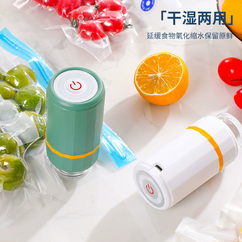 Cross-border new handheld sealing machine vacuum bag compressor for business trips travel mini sealing device for freshness